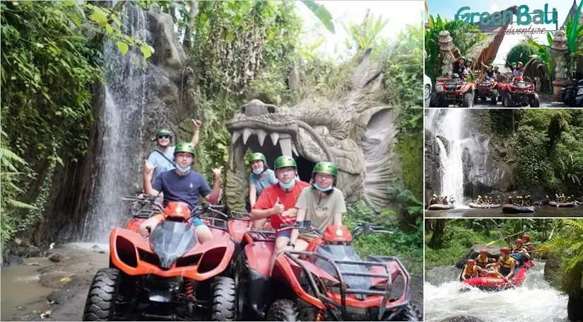 Bali ATV Ride Ayung River Rafting Tour, Bali ATV Ride and Rafting Tour, Bali Double Activities Tour Packages, Bali Nafis Tour