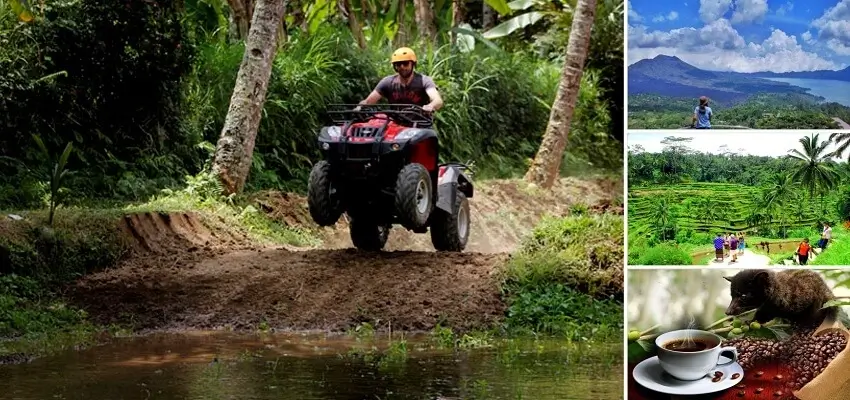 Bali ATV Ride and Kintamani Tour, Bali Quad Bike Kintamani Tour, Bali Combination Tour Packages, Bali Nafis Tour