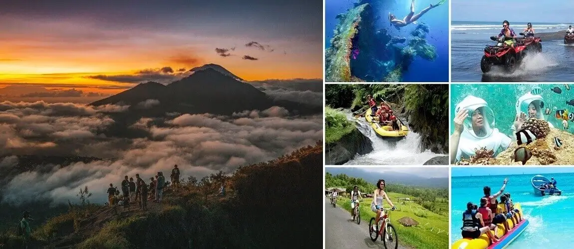 Bali Activities Tour Packages, Bali Adventure Tour, Bali Single Activities Tour, Bali Nafis Tour