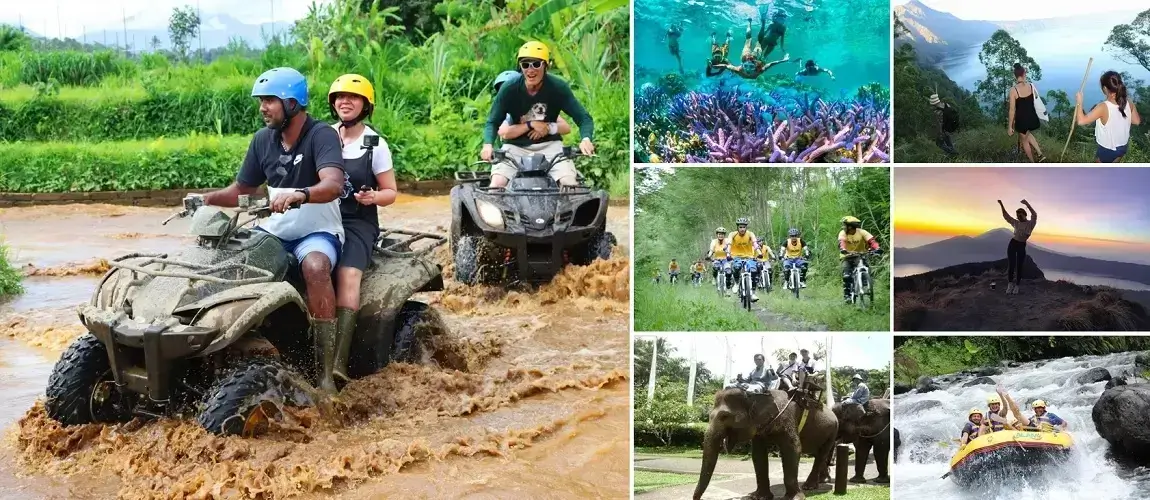 Bali Double Activities Tour Packages, Bali Double Adventures Tours, Bali Nafis Tour